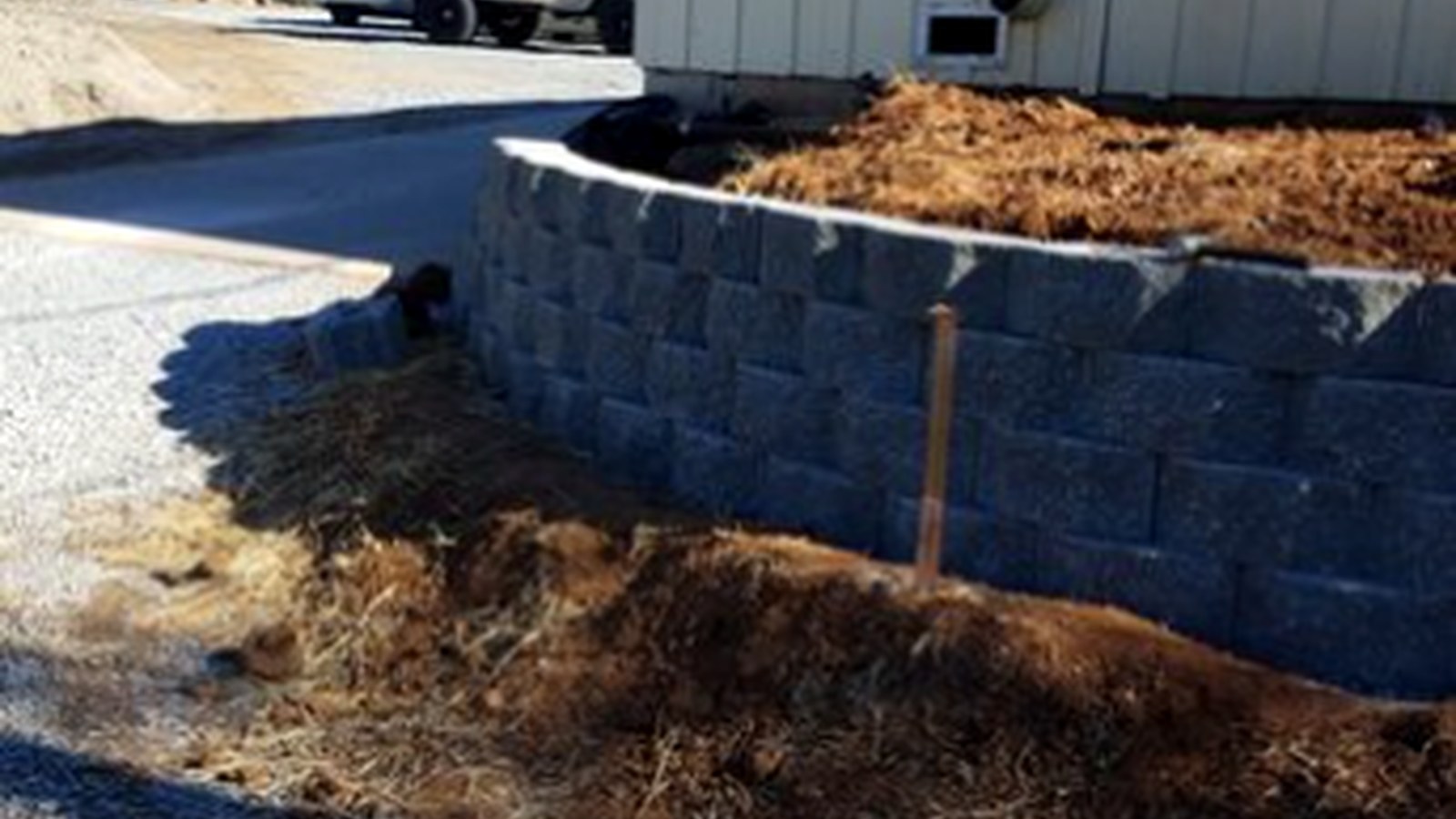 Retaining Wall Build project photo